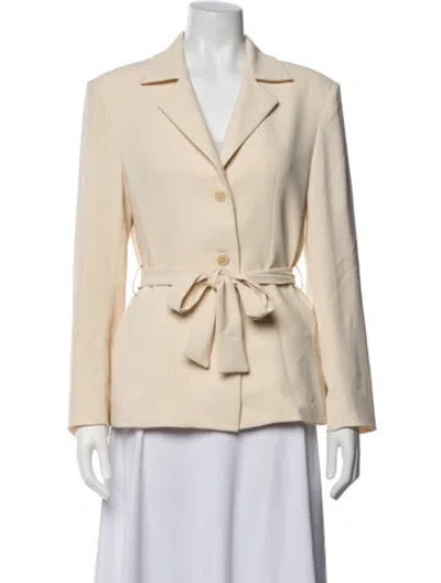 Pre-owned Mirror Palais Blazer In Neutrals