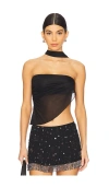 Mirror Palais Deity Top In Black