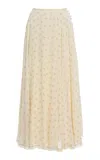 Mirror Palais Floral-print Silk Maxi Skirt