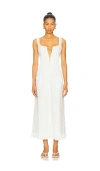 Mirror Palais Pin Tuck Eyelet Dress