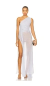 Mirror Palais Sierna Gown In White