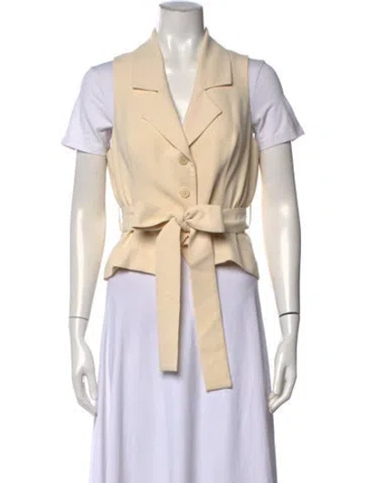 Pre-owned Mirror Palais Sleeveless Top In Neutral