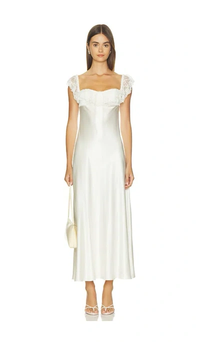 Mirror Palais Sonata Lady Length Dress In Creme