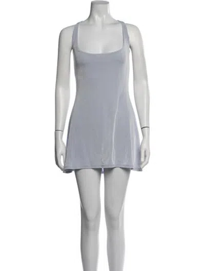 Pre-owned Mirror Palais Square Neckline Jumpsuit In Grey