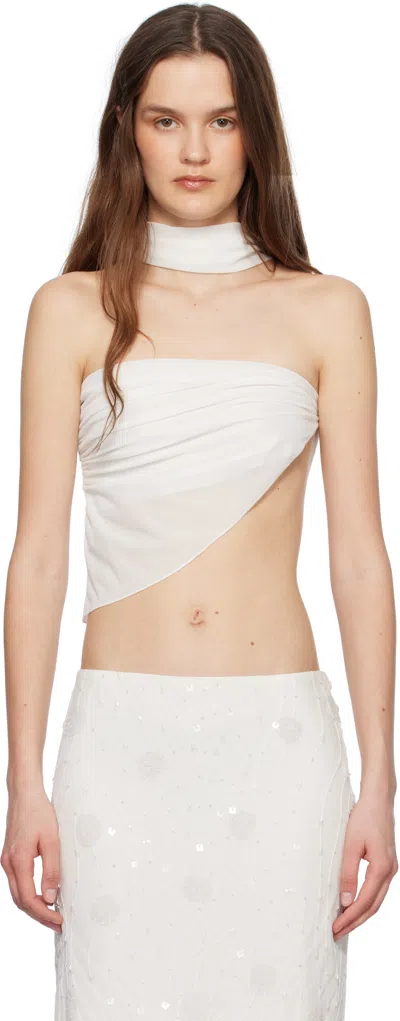 Mirror Palais Ssense Exclusive White Deity Top