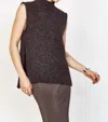 Mirth Aspen Sweater Vest In Charcoal