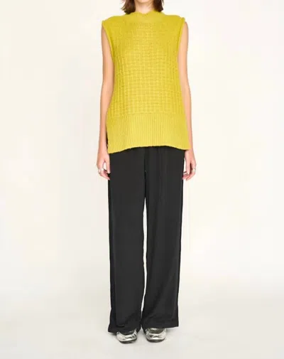 Mirth Baden Silk Pants In Black