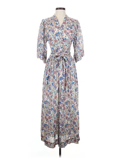 Pre-owned Mirth Casual Dress In Blue