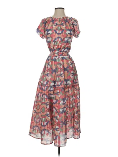 Pre-owned Mirth Casual Dress In Brown