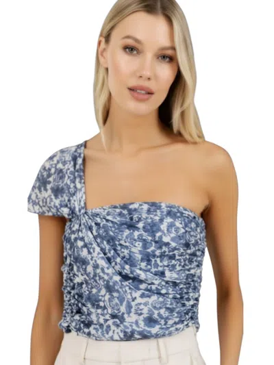 Mirth Havana Tube Top In Bluebonnet