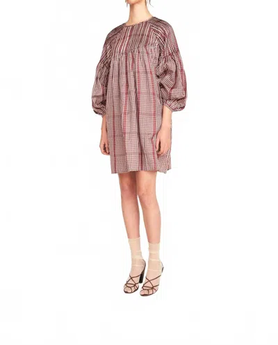 Mirth Kerala Mini Dress In Red