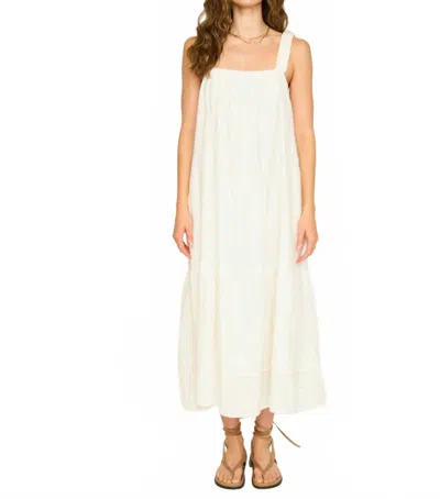 Mirth Monaco Maxi Dress In Cream In White