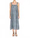 Mirth Monaco Midi Dress In Lagoon Minnow In Multi