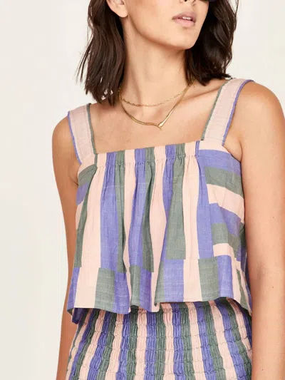 Mirth Monaco Tank Top In Carnival Stripe In Multi