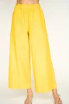 Mirth Paperbag Waist Pant In Canary In Yellow