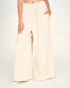 Mirth Wide Leg Lounge Pant In Dove
