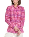 Mirto 1956 Silk-blend Blouse In Pink
