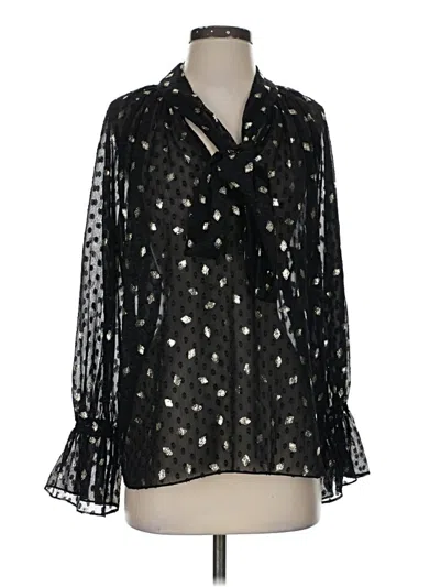 Misa 3/4 Sleeve Blouse In Black