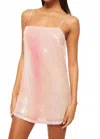 Misa A-line Sequin Mini Dress In Ombre