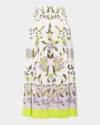 Misa Aggie Midi Skirt In Secret Garden