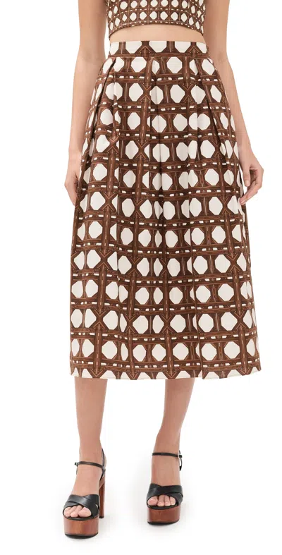Misa Aggie Skirt Choco Rattan