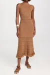 Misa Amanda Dress In Fox In Multi