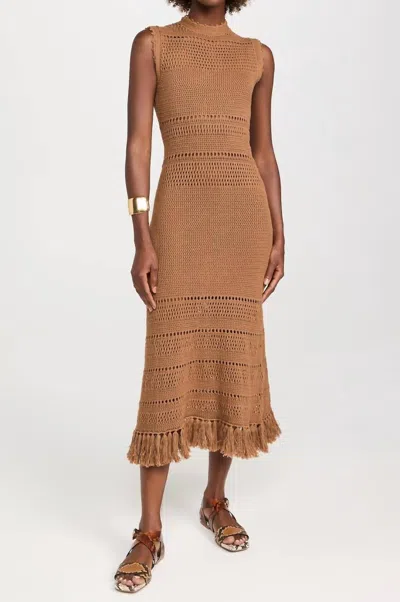 Misa Amanda Dress In Fox In Multi
