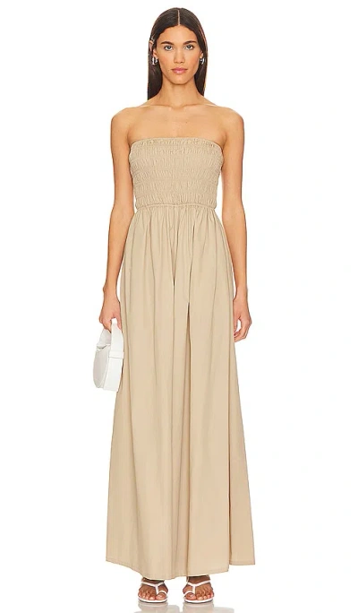 Misa Endrea Jumpsuit In 沙色