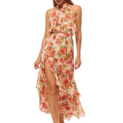 Misa Aneva Dress In Palmarei Blooms In Multi