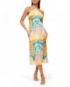 Misa Ashanti Dress In Bain De Soleil In Multi