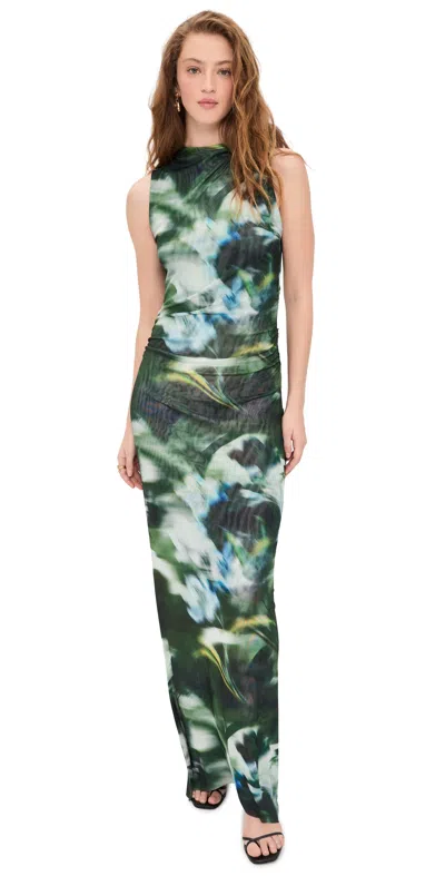 Misa Athena Dress Blrd Csblnca Lily Mh In Multi