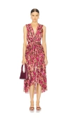 Misa Ava Dress Sedona Abstract In Sedona Abstract