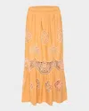 Misa Ayana Midi Skirt