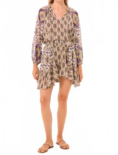 Misa Bella Top In Mosaic In Brown