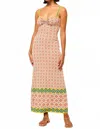 Misa Bessie Dress In Floral Block In Multi