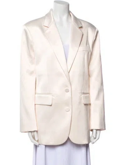Pre-owned Misa Blazer In Neutral