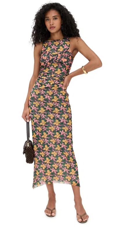 Misa Blythe Dress Plumeria Mix