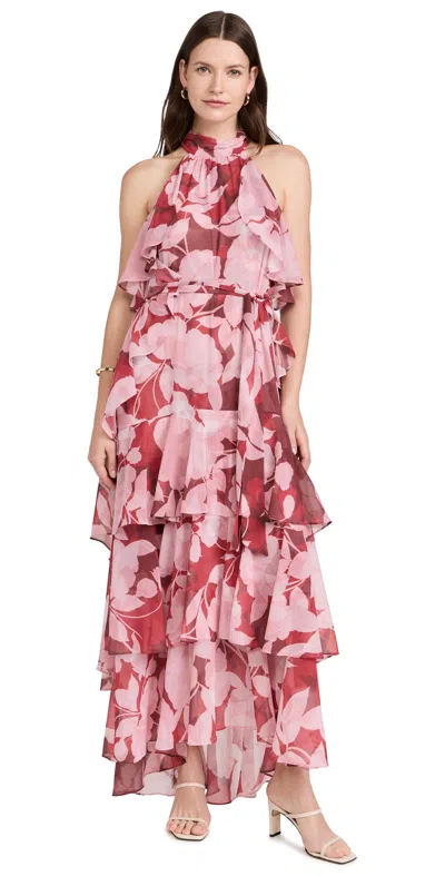 Misa Calissa Dress Flora Rosada