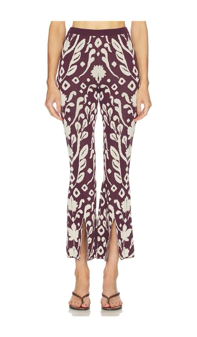 Misa Calli Pant In Mirrored Botancls Br