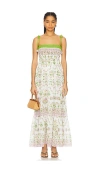 Misa Carmela Dress In White