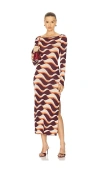Misa Cassie Dress In Multi