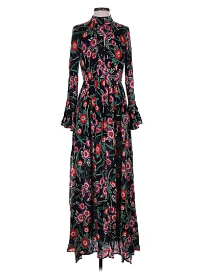 Pre-owned Misa Casual Dress In Black