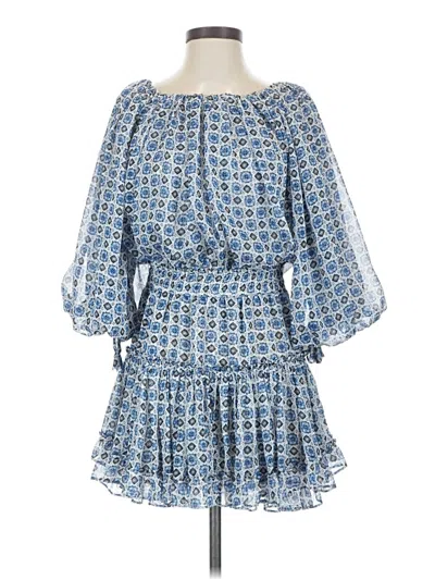 Pre-owned Misa Casual Dress In Blue