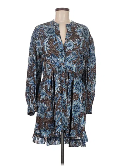 Misa Casual Dress In Blue