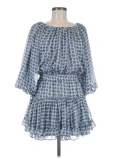 Pre-owned Misa Casual Dress In Blue