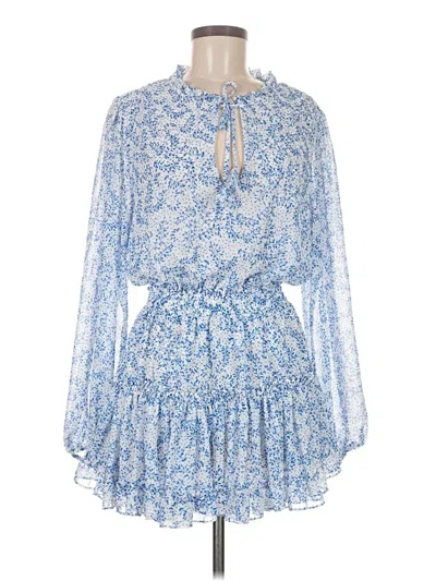Pre-owned Misa Casual Dress In Blue