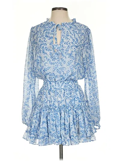 Pre-owned Misa Casual Dress In Blue