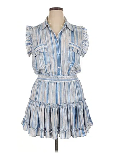 Pre-owned Misa Casual Dress In Blue