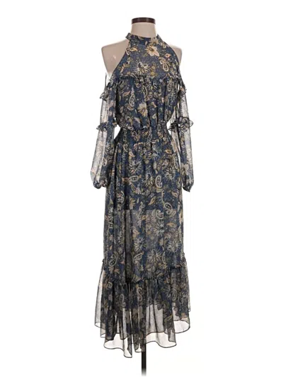 Pre-owned Misa Casual Dress In Blue
