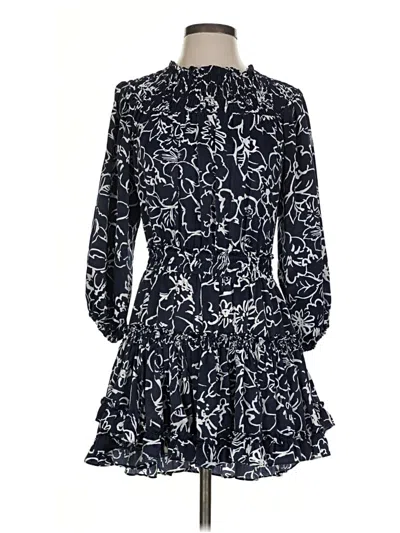 Pre-owned Misa Casual Dress In Blue